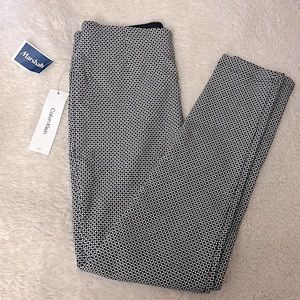 Calvin Klein, Women’s Pants, Black and White Stretch Pants, Business Casual